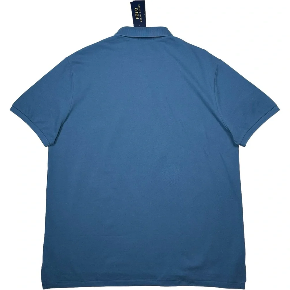 NWT Polo Ralph Lauren Custom Slim Fit Pastel Blue 100% Cotton Size XL Retail 110